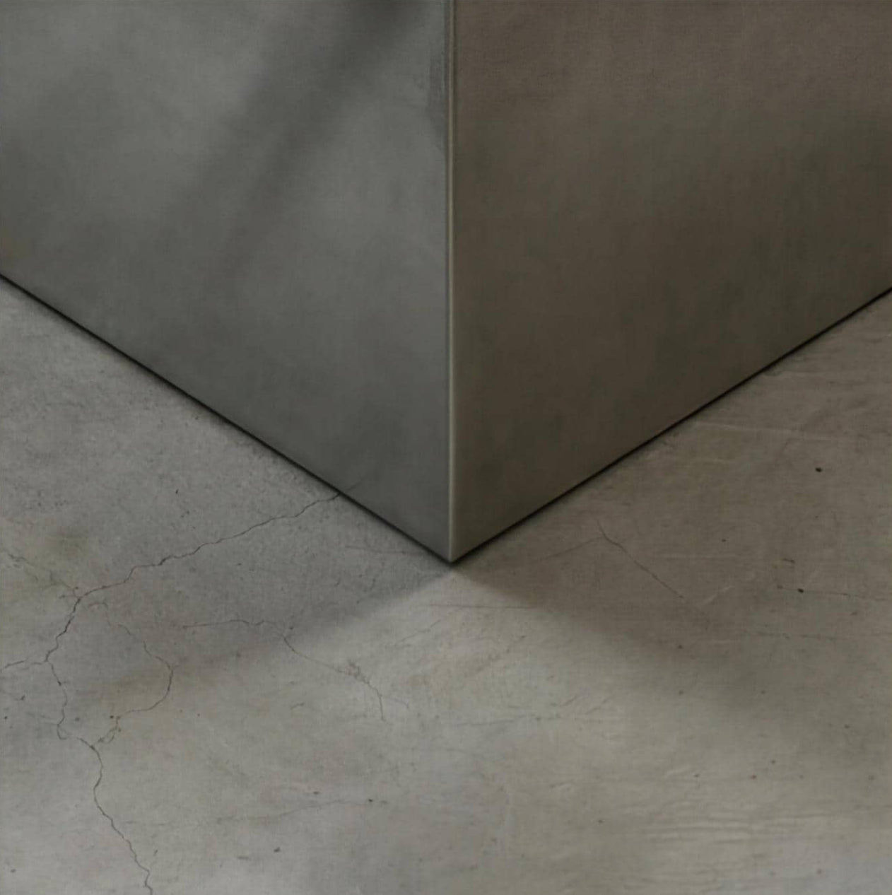 Brushed Aluminum Coffee Table